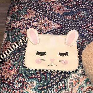 LuvbEtsy kitty cat makeup bag